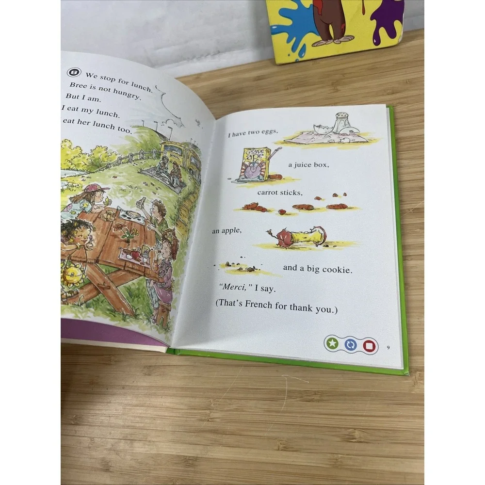 LeapFrog‎ TAG Book Lot – Fancy Nancy & Curious George (2 Books)